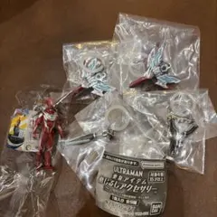 ウルトラマン 変身アイテムめじるし4点とウルトラマンオメガキーホルダーセット