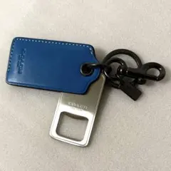 【極美品】コーチ COACH 栓抜き ボトルオープナー バッグチャームのサムネイル