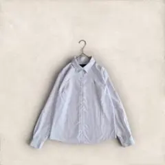 イーストボーイ 長袖シャツ ロゴ刺繍 トップス ブラウス カットソー コットンのサムネイル