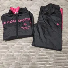 LE COQ SPORTIF ウィンドブレーカー 上下セット Ｍサイズ 女性用