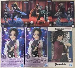 鬼滅の刃 フィギュア 冨岡義勇 胡蝶しのぶ 竈門炭治郎 猗窩座