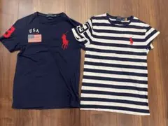 POLO RALPH LAUREN Tシャツ XSサイズ　2枚セット