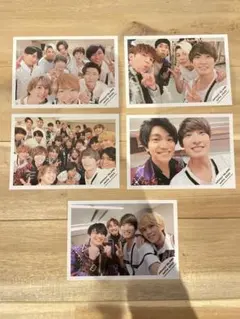 Snow Man 向井康二ほか セルフィー公式写真