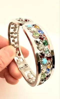 ヴィンテージ　カラフルなブレスレット　マルチカラー