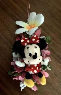 ディズニーミニーちゃん　マスコット　キーホルダー　2点セット