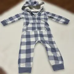 【美品】Carter's ベビー用 フリース カバーオール 12ヶ月　カーターズのサムネイル