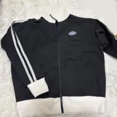 レディース　子供　 ジップアップジャケット ブラック