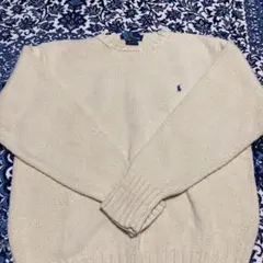 Polo by Ralph Lauren ⭐︎薄い黄色・アイボリー⭐︎セーター