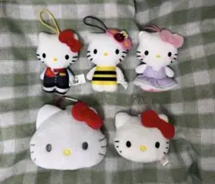 ハローキティ ぬいぐるみ 5体セット
