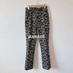 JEANASIS ジーナシス アソートジャガードトラウザー 花柄　Sのサムネイル