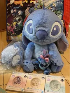 一番くじ スティッチ ぬいぐるみ プレート まとめ売り