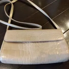 FURLA ショルダーバッグ クロコ型押し ベージュのサムネイル