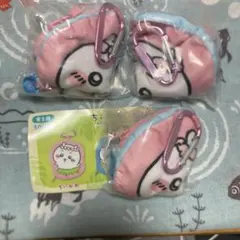 ちいかわ 人魚の島のひみつ　ダイカット ポーチ 3個セット