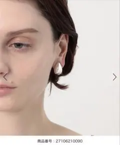 使用1回Nina&Jules Tear Drop イヤリング　トゥモローランドのサムネイル