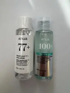 Anua 77+ & 100+ トナーセット 40ml