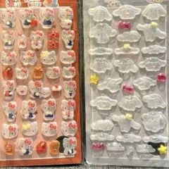 ぷくぷくシール　3Dシール　2枚