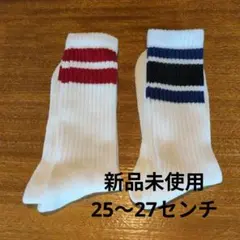 フルーツオブザルーム　新品ソックス　25〜27センチ　２足セット