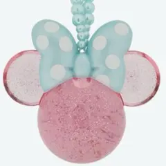 Disney ディズニー ミニー 光る おもちゃ 水玉 ピンク 水色
