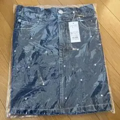 【期間限定値下げ】デニムタイトスカート F 濃紺(INGNI】