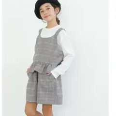 coca グレンチェックセットアップand UNIQLOリブロンT130