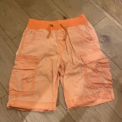 GapKids オレンジ カーゴショーツ M