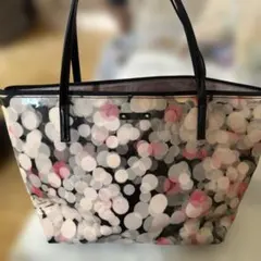 kate spade ドット柄 トートバッグ
