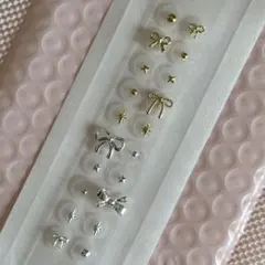 耳つぼジュエリー 20粒セット｜まとめ買い割引あり お得 シルバー ゴールド