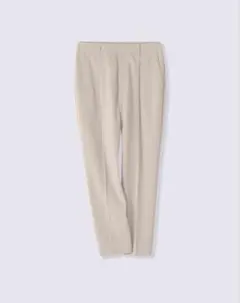 超美品★gu★GU★ウォッシャブルテーパードパンツ MN★ベージュ