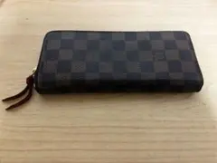 Louis Vuitton LV ダミエ エベヌ クレマンス 長財布
