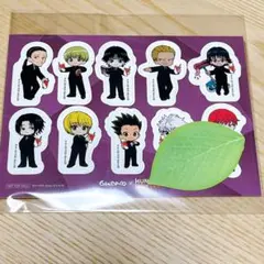 築地銀だこ HUNTER×HUNTER ステッカー 水見式カード コラボ