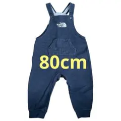 THE NORTH FACE ネイビーオーバーオール 80