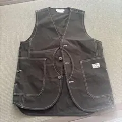 黒のポリエステル製ベスト Sサイズ