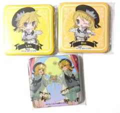 ボカロ　ピアプロ　鏡音レン　メタリック　缶バッジ　12点セット　② ボカロ ピアプロ 初音ミク メタリック 缶バッジ 12点セット ①