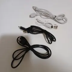 typeB　USB マイクロ 充電ケーブルセット4つ