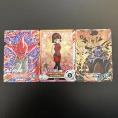 ドラゴンボールスーパーダイバーズ　魔人ブウVジャンプ、ビーデルR、フリーザPUR