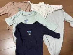 恐竜デザインベビー肌着セット