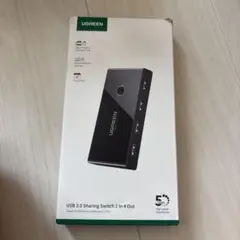 UGREEN 切替器 3.0高速転送 USB切り替え PC2台用