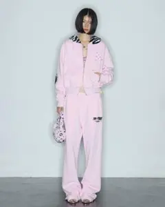 パンツ ans dotsloevner 楽天市場】【中古】Ans Dotsloevnerポリエステルパンツ ピンク サイズ
