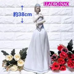 大型美品LLADRONAOリヤドロナオ1413【大切なベイビー】フィギュリン母子のサムネイル