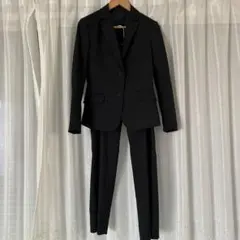 【THE SUIT COMPANY 】ブラック パンツスーツ レディース Ｌ