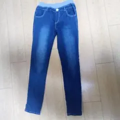 デニムパンツ サイズ160 ゴムウエスト