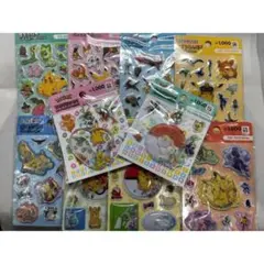 《10種類コンプリートセット》【日本未発売韓国限定】ポケモン＊シールキーホルダー