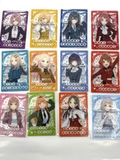 学園アイドルマスタークリアカード全12種類
