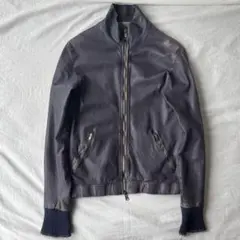 archive giorgio brato leather jacket
