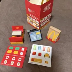 ハッピーセット　ミニチュアマクドナルド第1弾3個セット