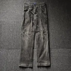 90's vintage コーデュロイ ワイドパンツ 2タック 太畝 アメカジ