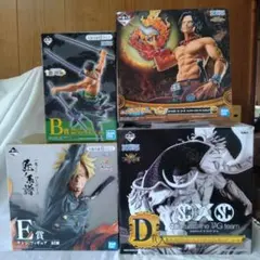 一番くじ　ワンピース　B賞　C賞　D賞　E賞　4点セット