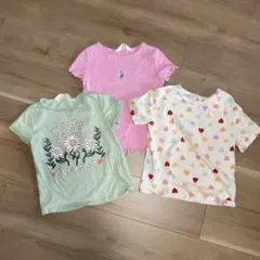 H&M 120/130 夏服Tシャツまとめ 3点セット
