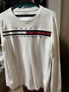 TOMMY HILFIGER 長袖シャツ XL ホワイト