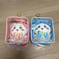 まじかるちいかわ・ハチワレ ぬいぐるみ＆ポーチセット